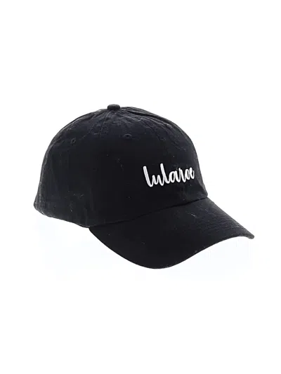 Pre-owned Lularoe Baseball Cap In Black