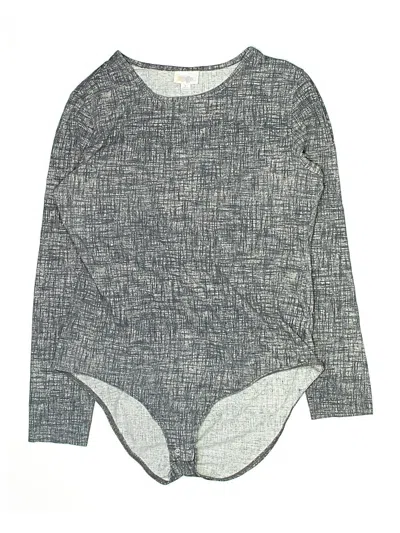 Pre-owned Lularoe Bodysuit In Gray