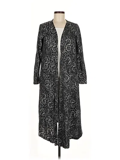 Pre-owned Lularoe Cardigan Sweater In Black