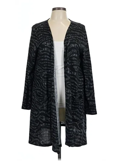 Pre-owned Lularoe Cardigan Sweater In Black