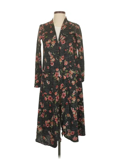 Pre-owned Lularoe Cardigan Sweater In Black
