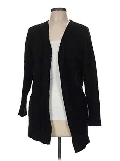 Pre-owned Lularoe Cardigan Sweater In Black