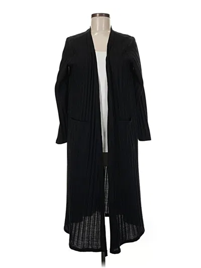 Pre-owned Lularoe Cardigan Sweater In Black