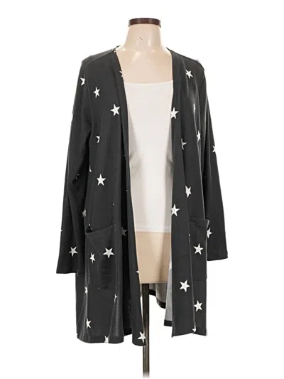 Pre-owned Lularoe Cardigan Sweater In Black