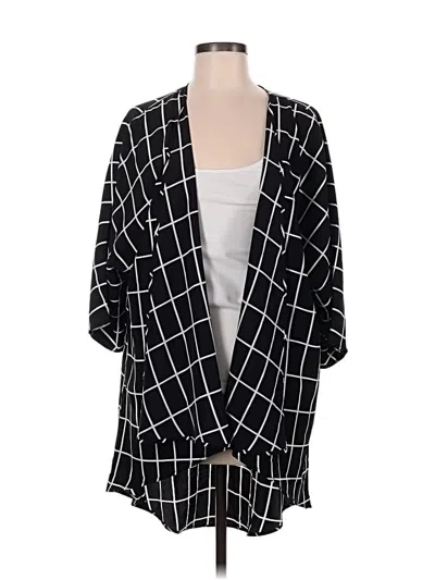 Pre-owned Lularoe Cardigan Sweater In Black