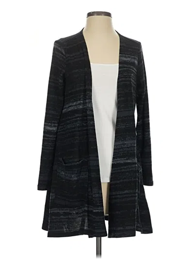 Pre-owned Lularoe Cardigan Sweater In Black