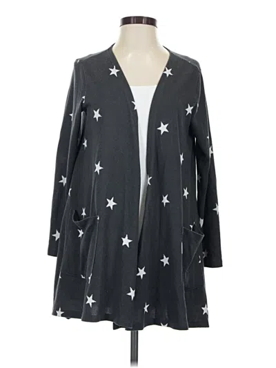 Pre-owned Lularoe Cardigan Sweater In Black