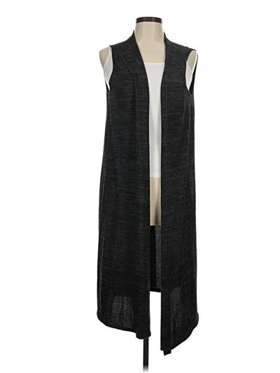 Pre-owned Lularoe Cardigan Sweater In Black