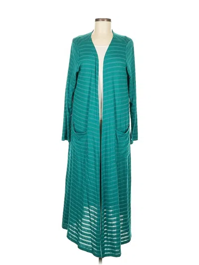 Pre-owned Lularoe Cardigan Sweater In Blue