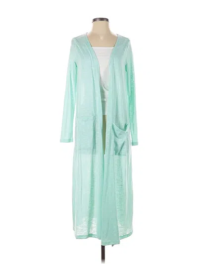 Pre-owned Lularoe Cardigan Sweater In Blue