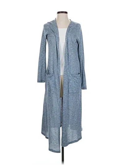 Pre-owned Lularoe Cardigan Sweater In Blue