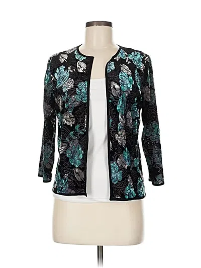 Pre-owned Lularoe Cardigan Sweater In Blue