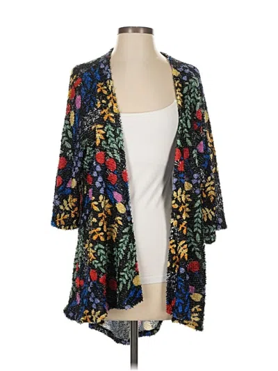 Pre-owned Lularoe Cardigan Sweater In Blue