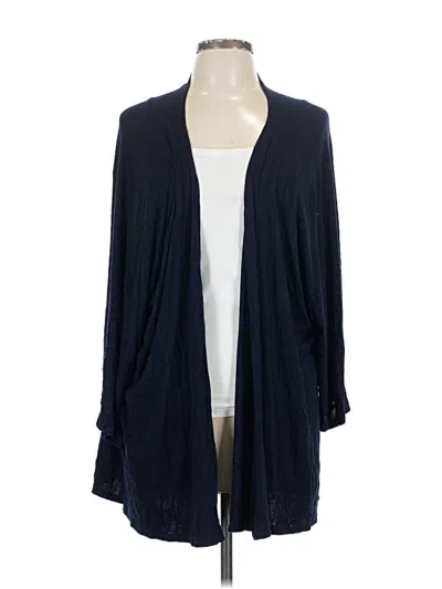 Pre-owned Lularoe Cardigan Sweater In Blue