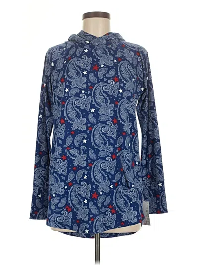 Lularoe Cardigan Sweater In Blue