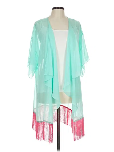 Lularoe Cardigan Sweater In Blue