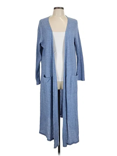 Pre-owned Lularoe Cardigan Sweater In Blue