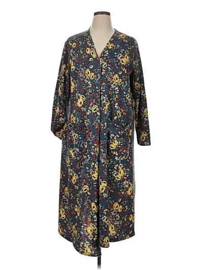 Pre-owned Lularoe Cardigan Sweater In Blue