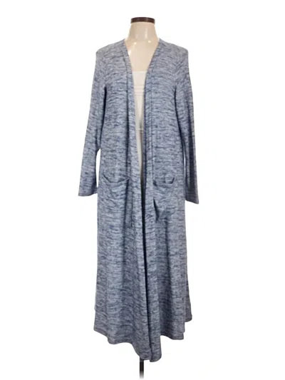 Pre-owned Lularoe Cardigan Sweater In Blue
