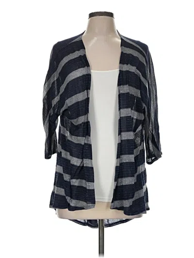 Pre-owned Lularoe Cardigan Sweater In Blue