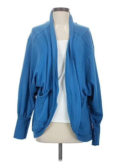 Pre-owned Lularoe Cardigan Sweater In Blue