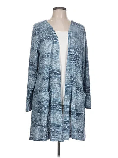 Pre-owned Lularoe Cardigan Sweater In Blue