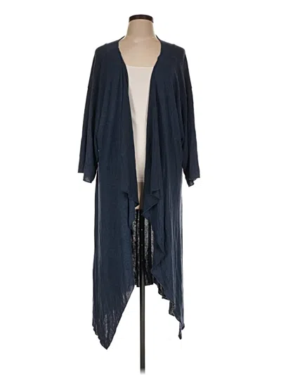 Pre-owned Lularoe Cardigan Sweater In Blue