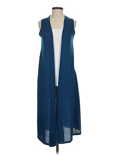 Pre-owned Lularoe Cardigan Sweater In Blue