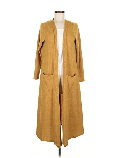 Pre-owned Lularoe Cardigan Sweater In Brown