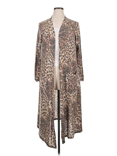 Pre-owned Lularoe Cardigan Sweater In Brown