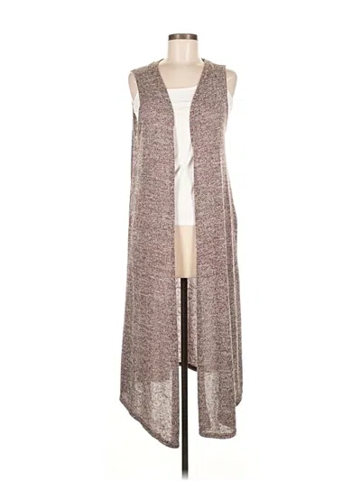 Pre-owned Lularoe Cardigan Sweater In Brown