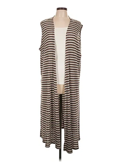 Pre-owned Lularoe Cardigan Sweater In Brown
