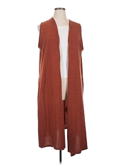 Pre-owned Lularoe Cardigan Sweater In Brown