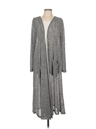 Pre-owned Lularoe Cardigan Sweater In Gray