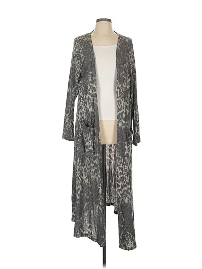 Pre-owned Lularoe Cardigan Sweater In Gray