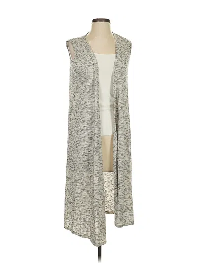 Pre-owned Lularoe Cardigan Sweater In Gray