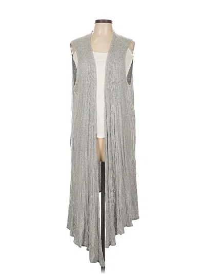 Pre-owned Lularoe Cardigan Sweater In Gray