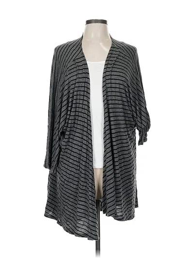 Pre-owned Lularoe Cardigan Sweater In Gray