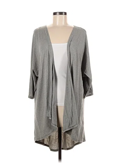 Pre-owned Lularoe Cardigan Sweater In Gray