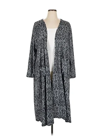 Lularoe Cardigan Sweater In Gray