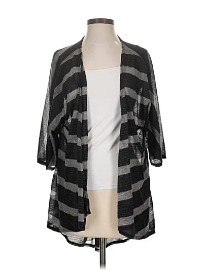 Pre-owned Lularoe Cardigan Sweater In Gray