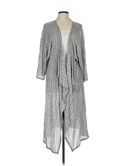 Pre-owned Lularoe Cardigan Sweater In Gray