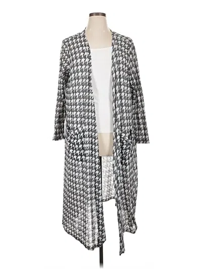 Pre-owned Lularoe Cardigan Sweater In Gray