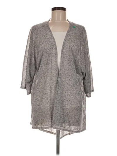 Pre-owned Lularoe Cardigan Sweater In Gray