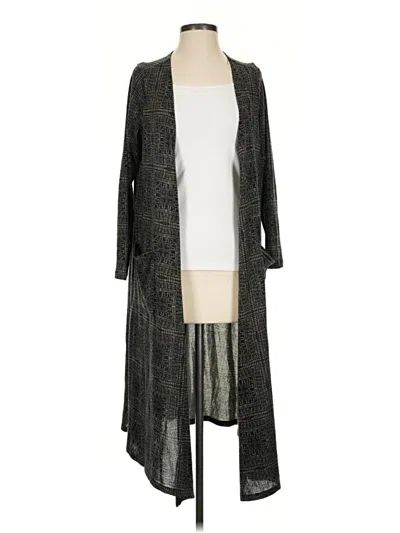 Pre-owned Lularoe Cardigan Sweater In Gray