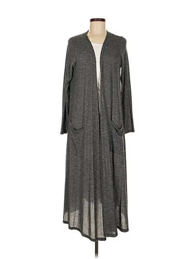 Pre-owned Lularoe Cardigan Sweater In Gray