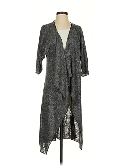 Pre-owned Lularoe Cardigan Sweater In Gray