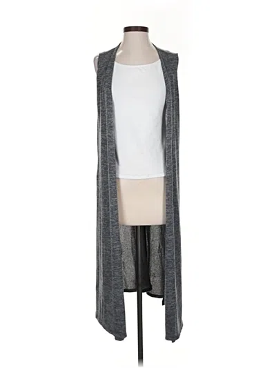 Pre-owned Lularoe Cardigan Sweater In Gray