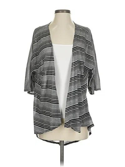 Pre-owned Lularoe Cardigan Sweater In Gray