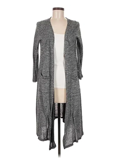 Pre-owned Lularoe Cardigan Sweater In Gray